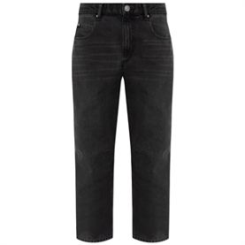 Isabel Marant Etoile Janet Jeans, Faded Black 